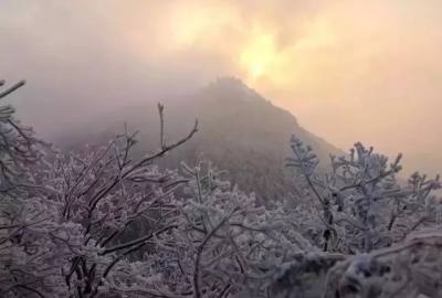 云阳山——冰雪中的你是如此美